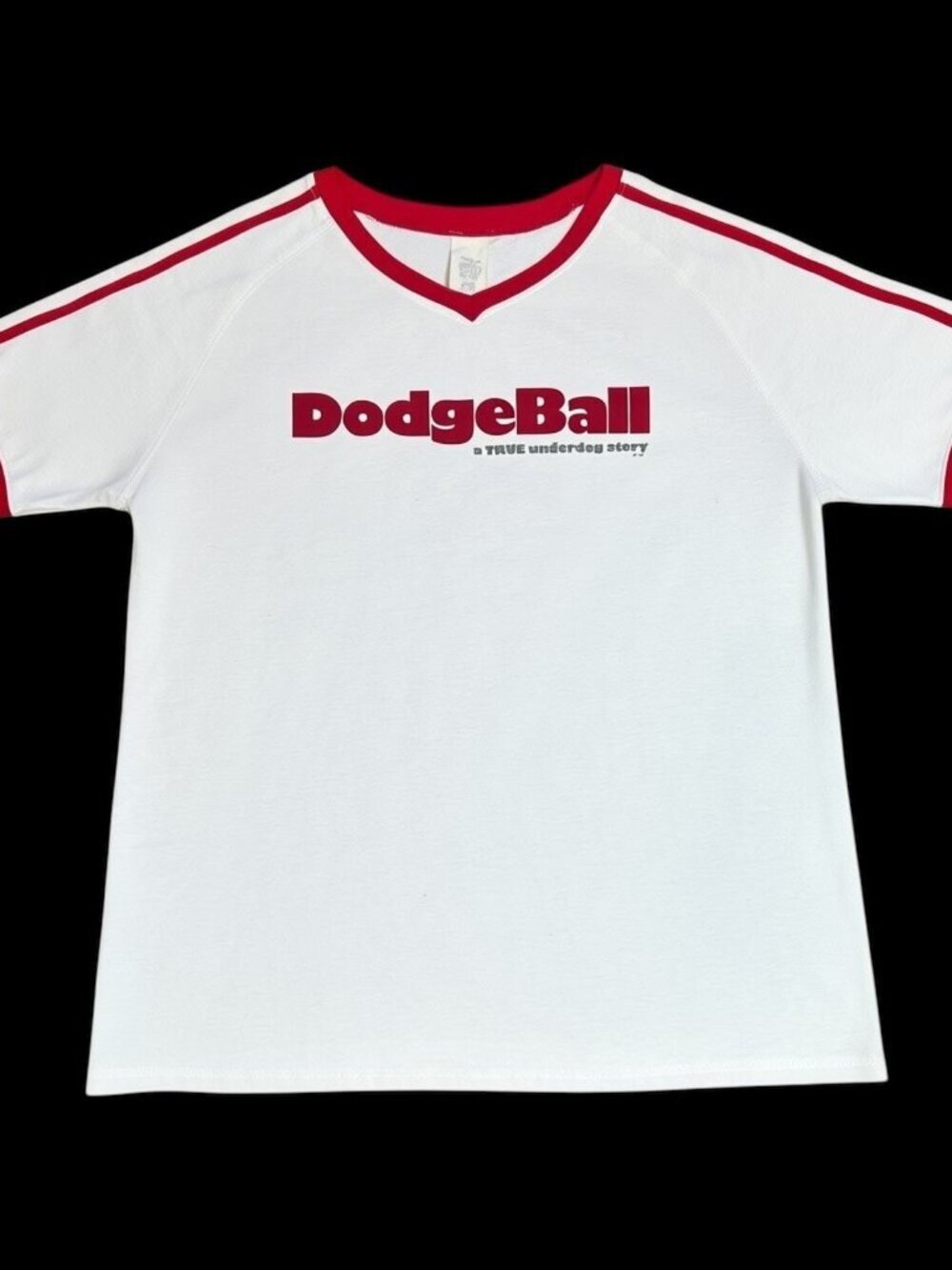 Dodgeball 2004 Movie Ringer T-Shirt Promotional Size XL USA Made